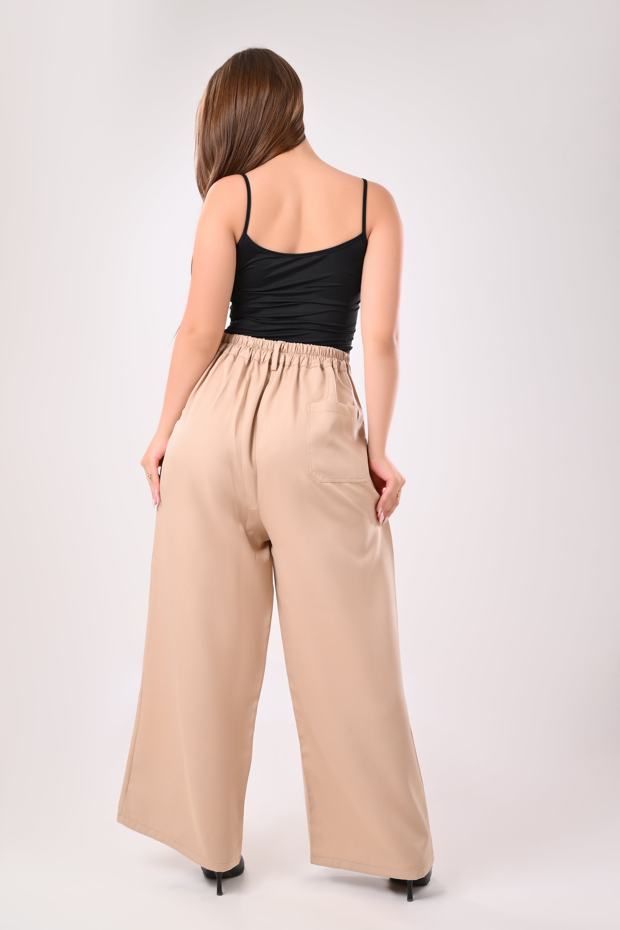Flora Pants-Beige